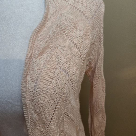 Verve Ami | light pink Heather Cardigan Sweater - Picture 2 of 11